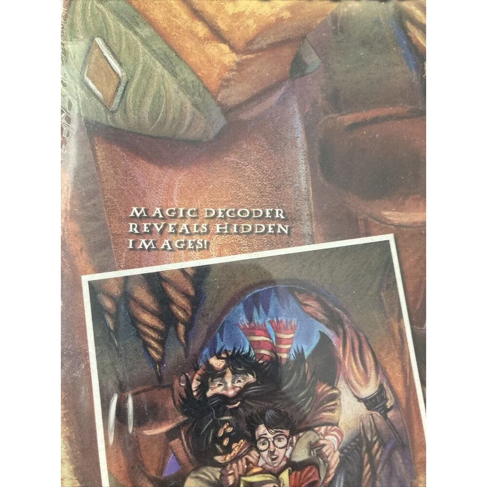 VTG Harry Potter and The Sorcerers Stone 300 Piece Mystery Puzzle w/Decoder 2000